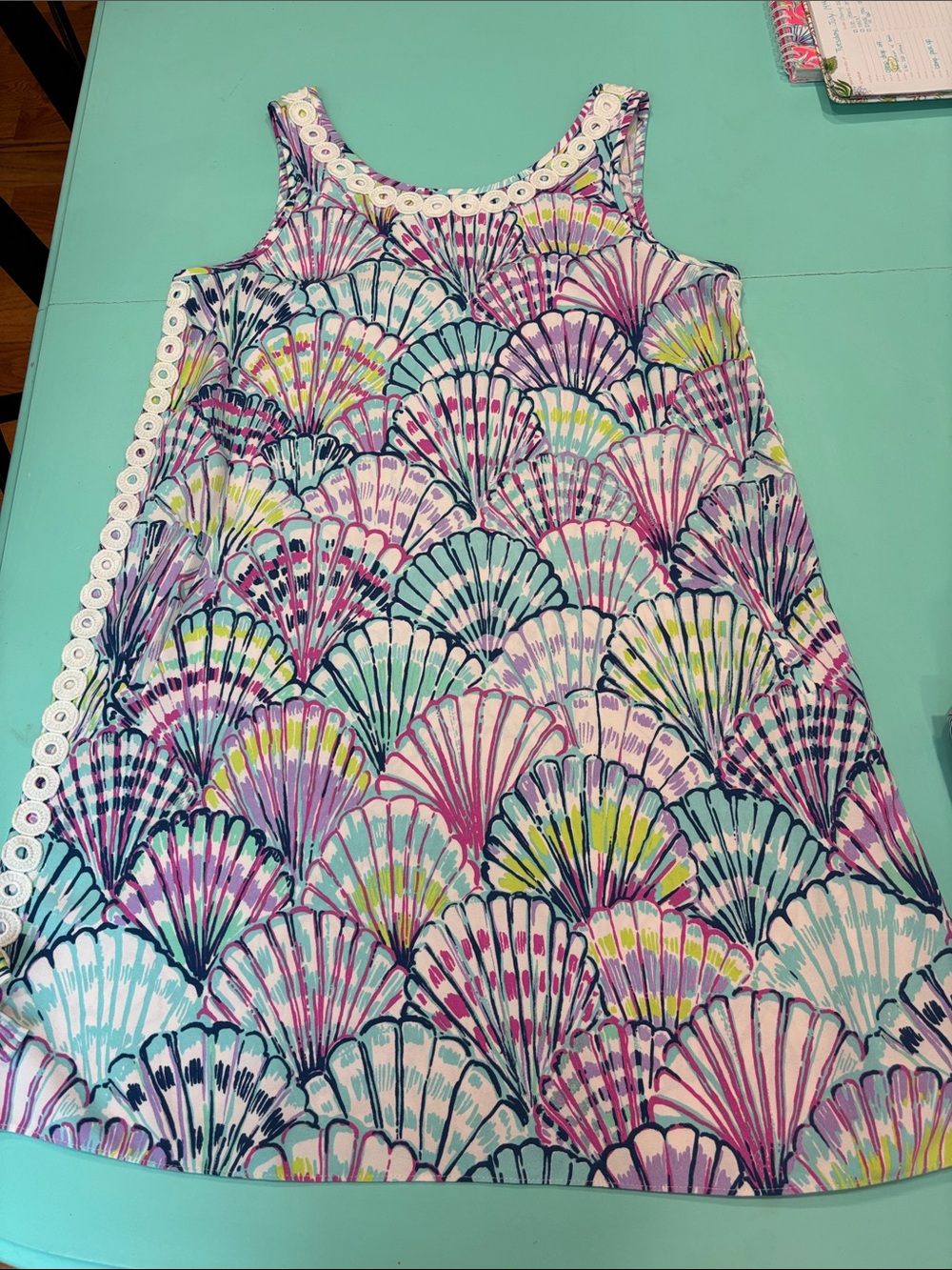 Lilly Pulitzer Stella Oh Shello Shell-Print Shift Dress